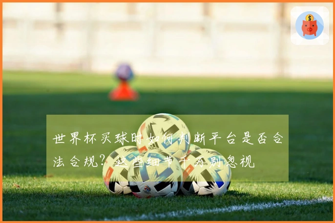 世界杯买球时如何判断平台是否合法合规？这些细节千万别忽视